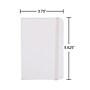 JAM Paper 1-Subject Pocket Notebook, 3.75" x 5.625", Narrow Ruled, 100 Sheets, White (340526606)~#|#~sp61031124_sc7