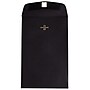 JAM Paper 6" x 9" Open End Catalog Envelopes with Clasp Closure, Black, 10/Pack (87915B)~#|#~sp61031136_sc7