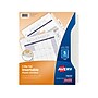 Avery Big Tab Insertable Plastic Dividers, 5 Tab, Clear (11835)~#|#~sp61031155_sc7