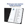 Avery Ready Index Table of Contents Paper Dividers, 1-15 Tabs, White, 6 Sets/Pack (11825)~#|#~sp61031177_sc7