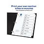 Avery Ready Index Table of Contents Paper Dividers, 1-8 Tabs, White, 6 Sets/Pack (11822)~#|#~sp61031184_sc7