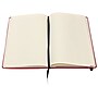 JAM Paper 1-Subject Pocket Notebook, 5.875" x 8.5", Narrow Ruled, 100 Sheets, Red (340526610)~#|#~sp61031453_sc7