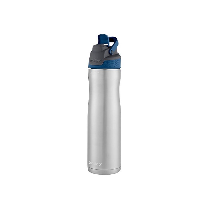 Contigo AUTOSEAL Chill Stainless Steel Vacuum Insulated Water Bottle, 24  oz., Monaco (2001712) | Staples