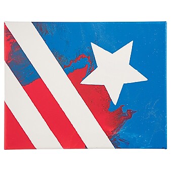 STUDIO 71 Traditional Stretched Canvas, 10"H x 8"W, White (978-810)