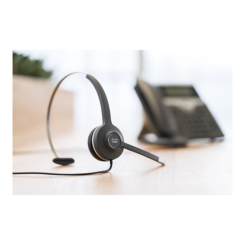 Cisco 531 Wired Single Mono Headset (CP-HS-W-531-USBA=) image 1