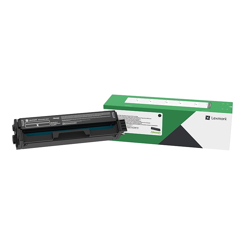 Lexmark C3210K0 Black Standard Yield Toner Cartridge image 1