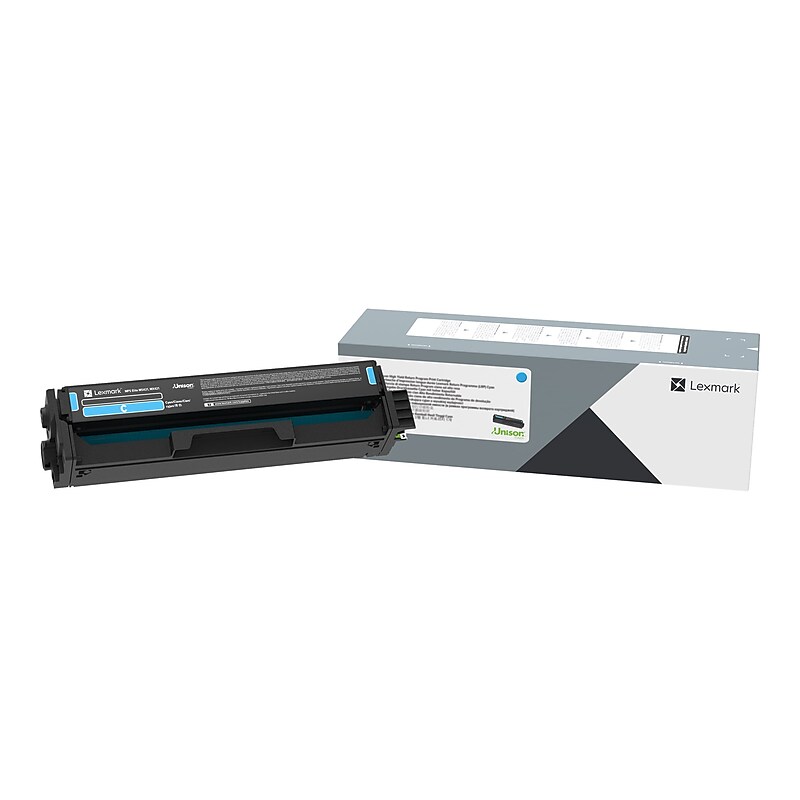 Lexmark C330H20 Cyan High Yield Toner Cartridge image 1