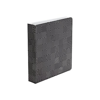 Oxford Labyrinth 1 1/2" 3-Ring Fashion Binders, Black (42552)