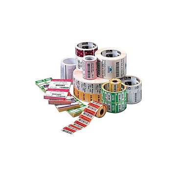 Zebra Technologies Z-Select 4000T Thermal Transfer Labels, 3"L x 4"W, White, 930 Labels/Roll, 12 Rolls/Pack (800274-305)