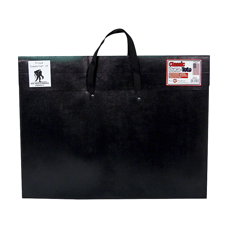 Star Products Dura-Tote Portfolio, Black (V419H-Blk) image 1