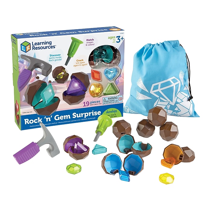 Learning Resources Rock 'n' Gem Surprise, Multicolor (LER2875