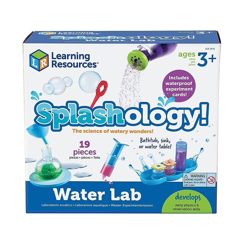 Learning Resources Splashology! Water Lab, Multicolor (LER2945) image 1
