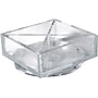 Azar 4-Compartment Plastic Rotating Organizer, Clear, 2/Box (556352)~#|#~sp61914339_sc7
