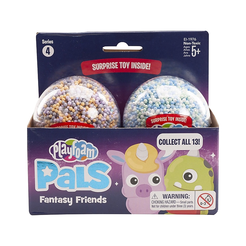 Playfoam Pals Fantasy Friends, Multicolor, 2/Pack (1976) image 1