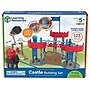 Learning Resources Engineering & Design Castle Building Set, Assorted Colors, 123 Pieces/Set (LER2876)~#|#~sp61914536_sc7