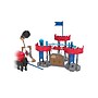 Learning Resources Engineering & Design Castle Building Set, Assorted Colors, 123 Pieces/Set (LER2876)~#|#~sp61914538_sc7