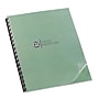 Design View Presentation Binding System Covers, 11 x 8-1/2, Clear, 25/Pack~#|#~sp61920938_sc7