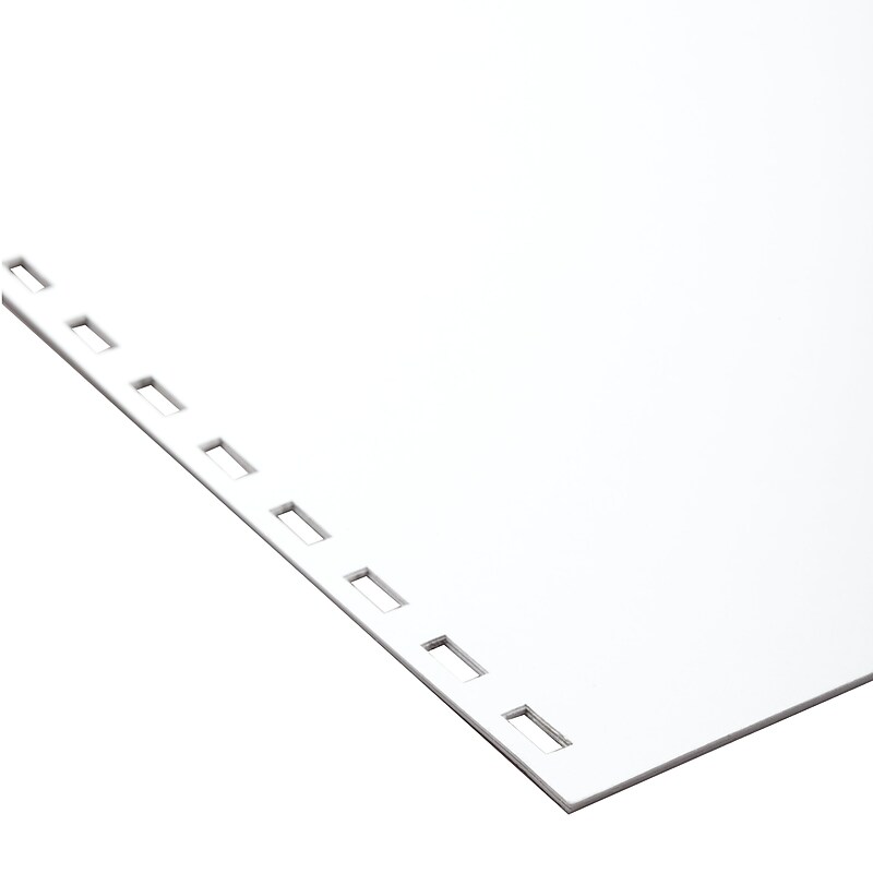 Swingline GBC CombBind Unruled Filler Paper, 8.5" x 11", White, 500/Ream (2020046) image 1
