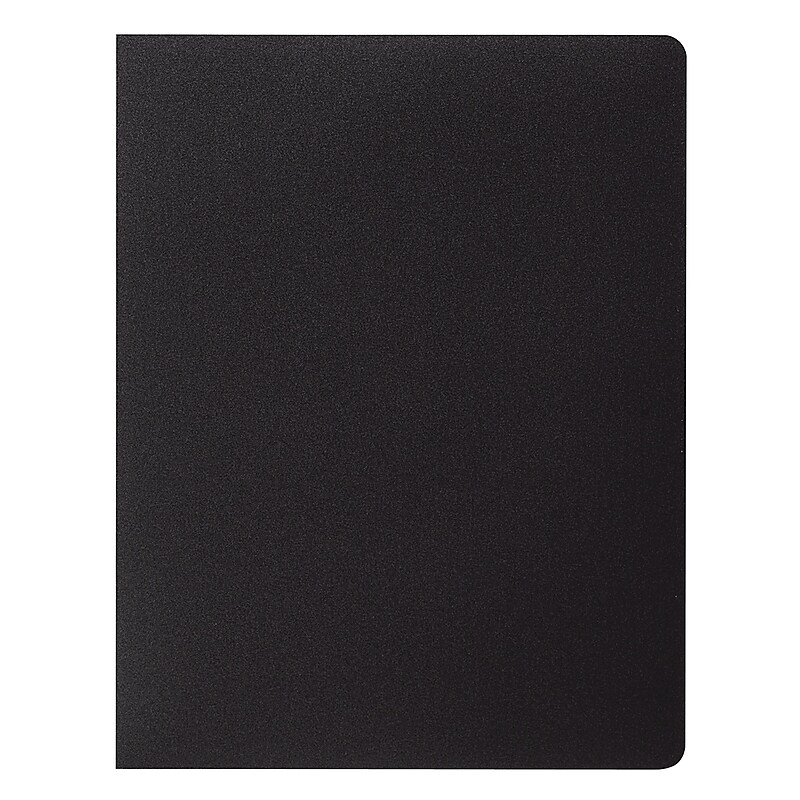 Swingline GBC Solids Standard Presentation Covers, 8-3/4" x 11-1/4", Black, 25/Pack (25703) image 1