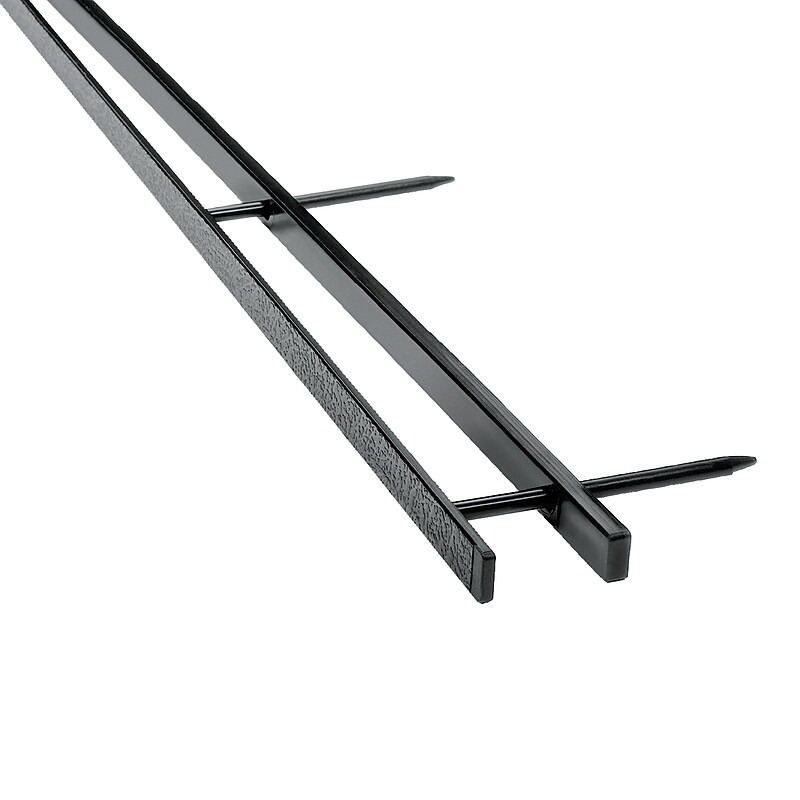 GBC Velo Blind 1 1/2" Plastic Strip Binding Spine, 200 Sheet Capacity, Black, 25/Pack (9741630) image 1