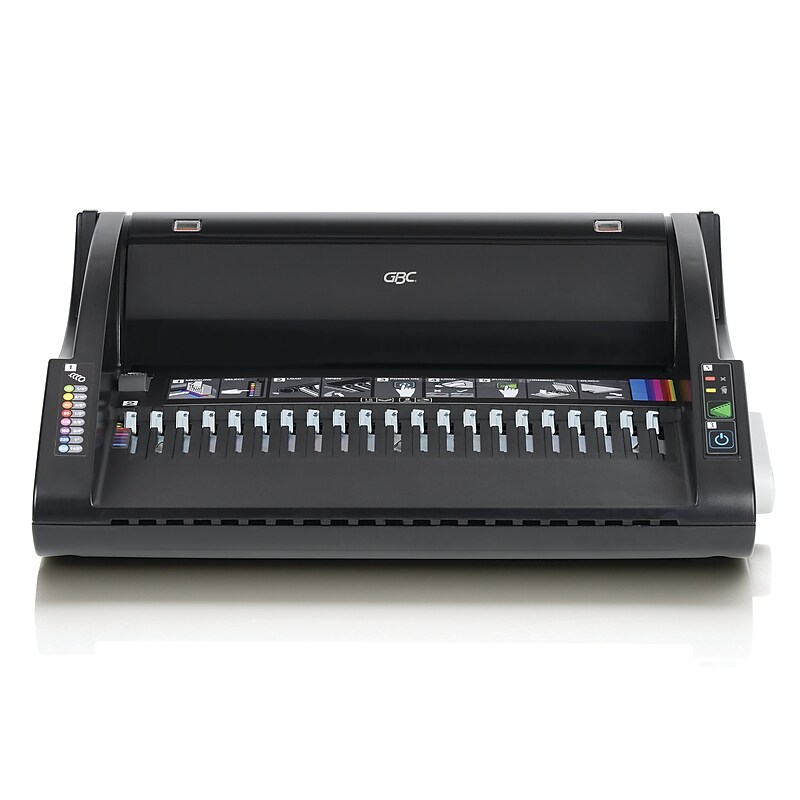 Swingline GBC CombBind C110E Comb Binding Machine, 330 Sheet Capacity, Black (7704250) image 1