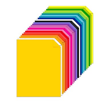 Astrobrights Colored Paper, 24 lbs., 8.5" x 11", Spectrum Assortment, 200 Sheets/Pack (91397)