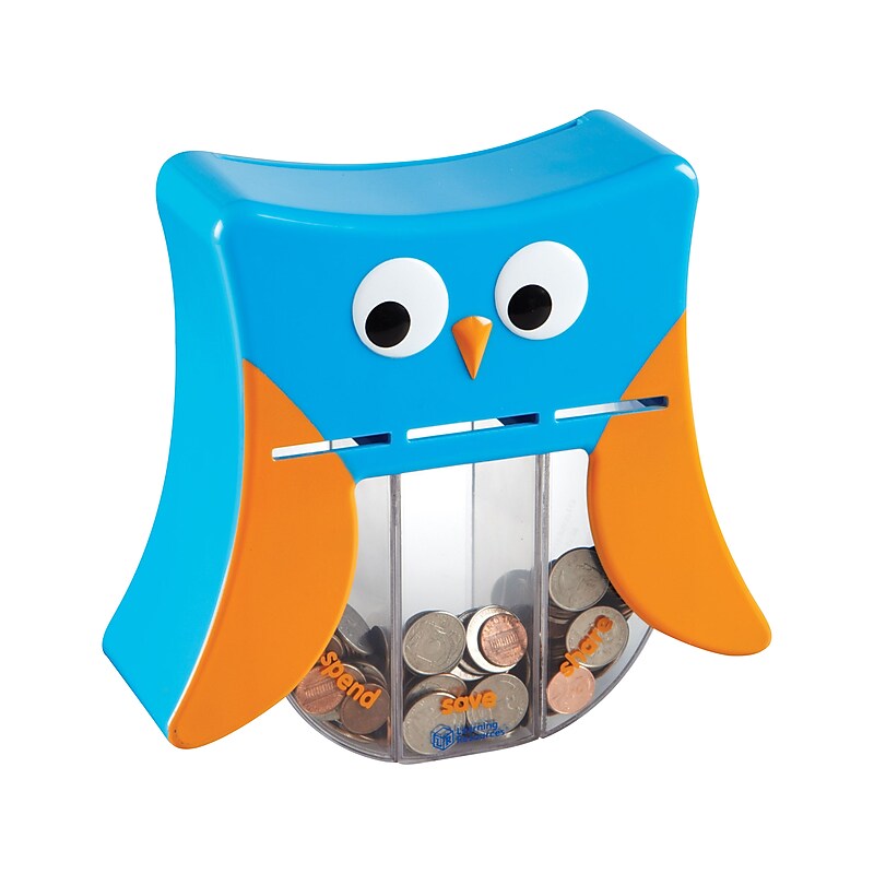 Learning Resources Wise Owl Teaching Bank, Multi Colors (LER 9582) image 1