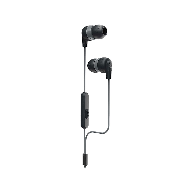 Skullcandy Ink'd+ Stereo Headphones, Black/Gray (S2IMY-M448) image 1