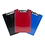Saunders Recycled Plastic Clipboards, Letter Size, Red/Black/Blue, 3/Pack (22601)~#|#~sp62070032_sc7