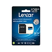 Lexar High-Performance 633x LSDMI128BBNL633 128GB Flash Memory, microSDXC
