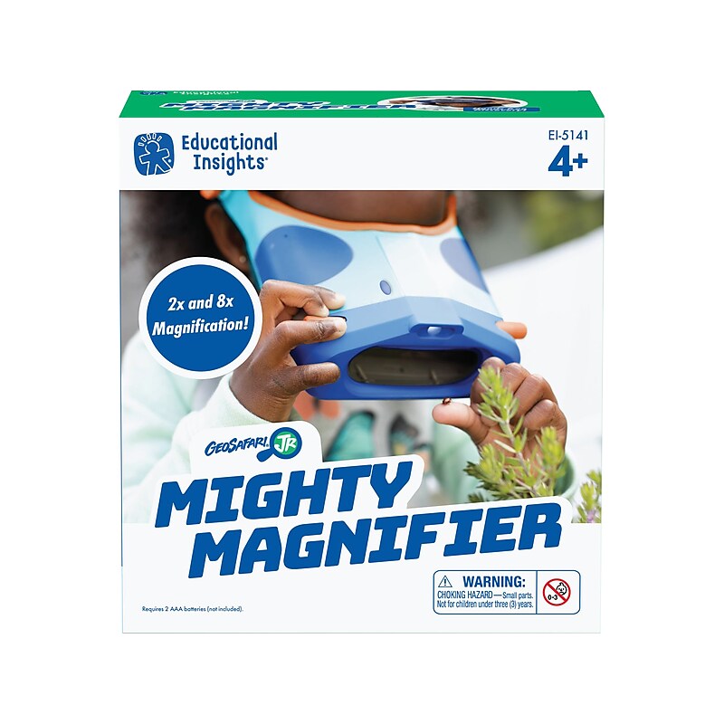 Educational Insights GeoSafari Jr. Mighty Magnifier, Multicolor (5141) image 1