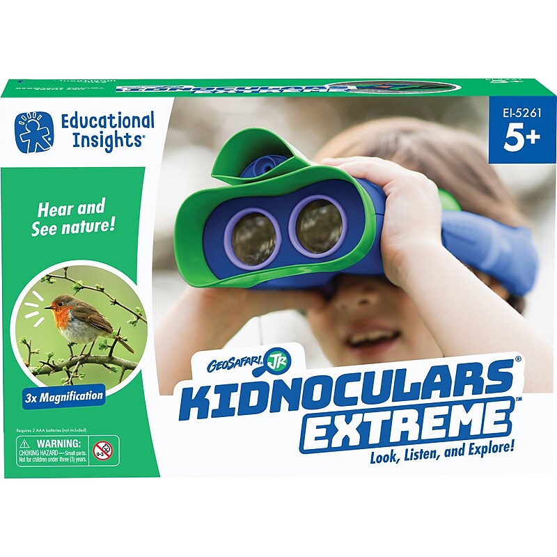 Educational Insights GeoSafari Jr. Kidnoculars Extreme, Multicolor (5261) image 1