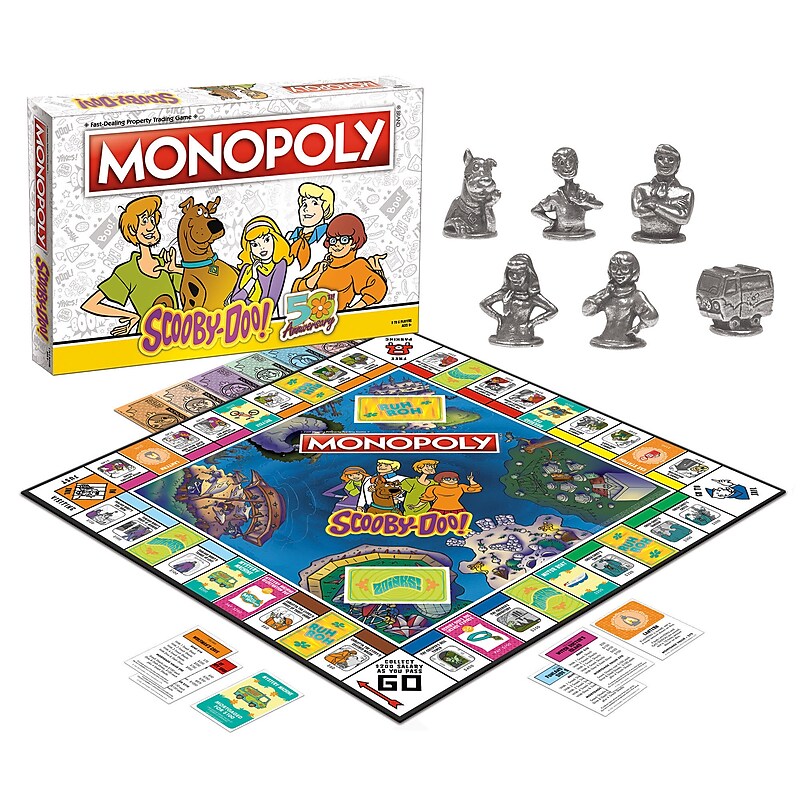 USAopoly MONOPOLY®: Scooby-Doo Board Game, Ages 8+ (USAMN010001) image 1