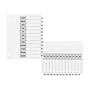 Avery Ready Index Table of Contents Paper Dividers, Jan-Dec Tabs, White, 6 Sets/Pack (11826)~#|#~sp62509902_sc7