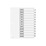 Avery Ready Index Table of Contents Paper Dividers, Jan-Dec Tabs, White, 6 Sets/Pack (11826)~#|#~sp62509903_sc7