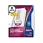 Avery Ready Index Table of Contents Paper Dividers, 1-31 Tabs, White, 6 Sets/Pack (11827)~#|#~sp62509907_sc7