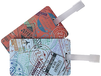 Travelon Passport Stamps Luggage Tag - Thumbnail 2
