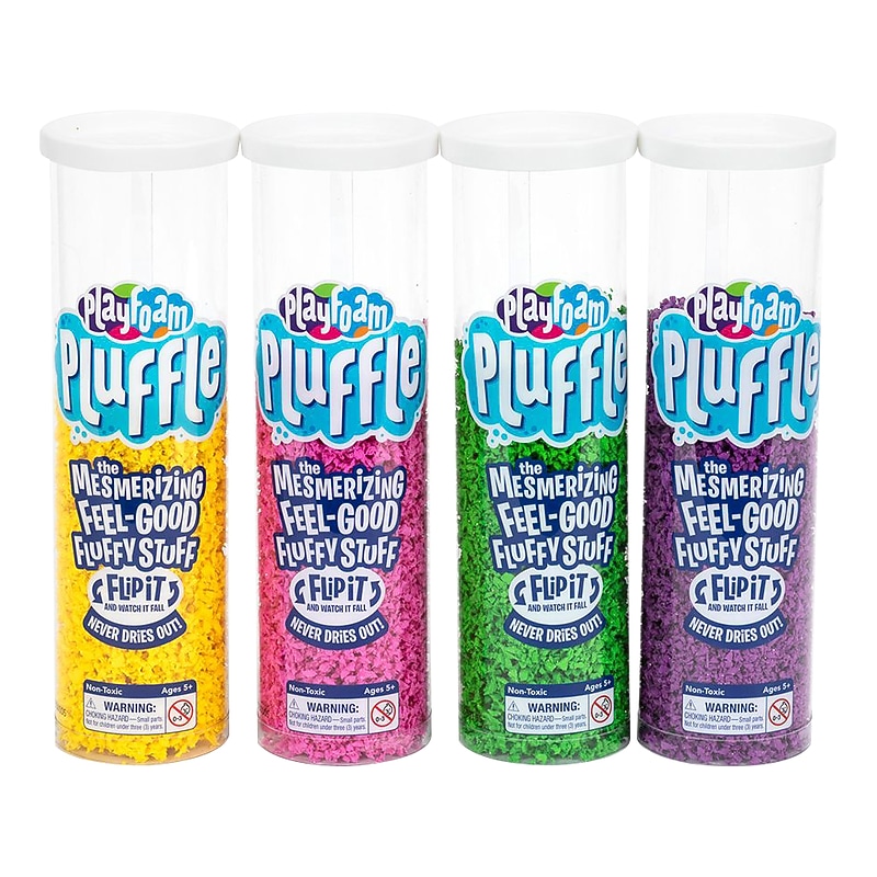 Playfoam Pluffle, Assorted Colors, 4/Pack (1942-A) image 1