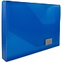 JAM Paper Plastic Portfolio Case with Buckle Closure, Dark Blue (32932769)~#|#~sp6271523_sc7