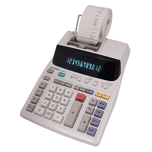 Sharp EL-1801P Printing Calculator for sale online 