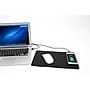 M-Edge PowerPad 10-Watt Fast Charging Gel Non-Skid Mouse Pad, Black (CH-MP2-PU-B)~#|#~sp62867757_sc7