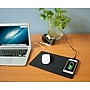 M-Edge PowerPad 10-Watt Fast Charging Gel Non-Skid Mouse Pad, Black (CH-MP2-PU-B)~#|#~sp62867758_sc7