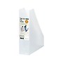 LIKE-IT Polypropylene Magazine Files, Translucent White, 2/Pack (MX-19)~#|#~sp62867893_sc7