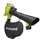 Sun Joe 14-Amp High Performance Variable-Speed (up to 250 MPH) Electric Blower/Vacuum/Mulcher with Metal Impeller (SBJ605E)