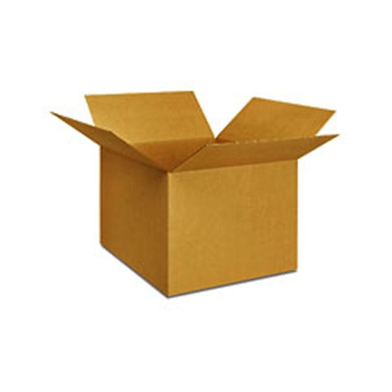 12" x 12" x 12" Corrugated Kraft Boxes, 25/Pack (BS121212R) image 1