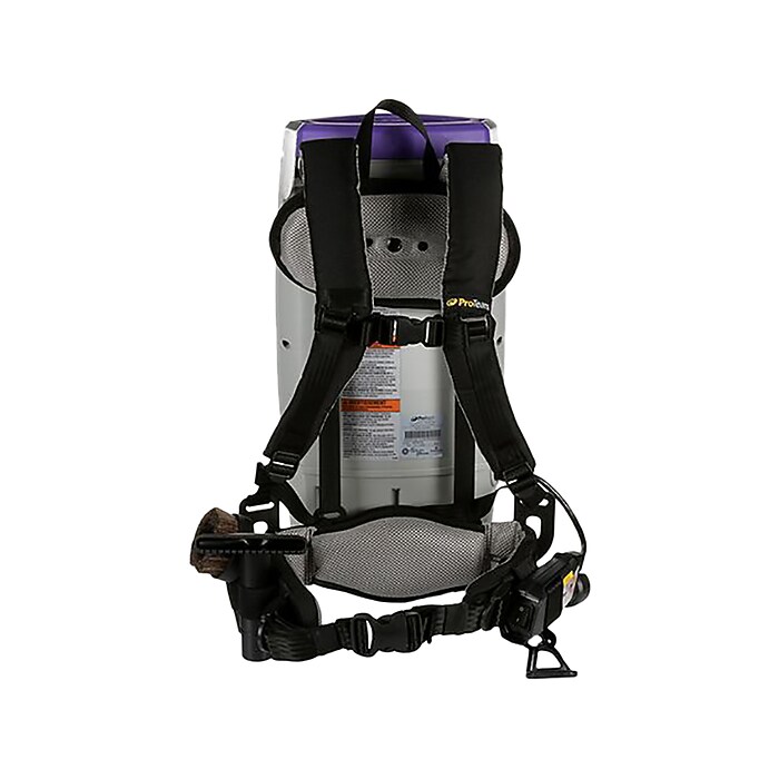 ProTeam Super Coach Pro 10 Backpack Vacuum, Gray/Purple (107537