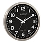 La Crosse Technology Atomic Wall Clock, 16" x 2.25" (WT-3161BK)~#|#~sp63016591_sc7