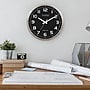 La Crosse Technology Atomic Wall Clock, 16" x 2.25" (WT-3161BK)~#|#~sp63016594_sc7