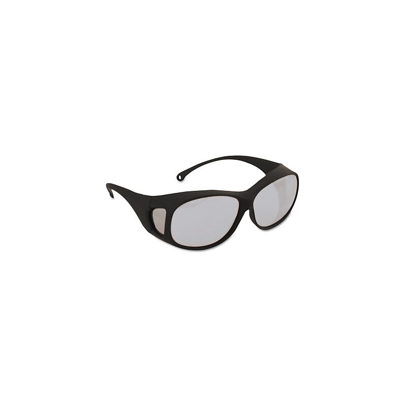 KleenGuard V50 OTG Safety Eyewear, Clear Lens, Anti-Fog, Anti-Scratch, Black Frame, Nylon (138-20746) image 1