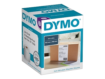 DYMO Extra Large 1951462 Printer Labels, 4″W, White Sansujyuku sansujyuku.com
